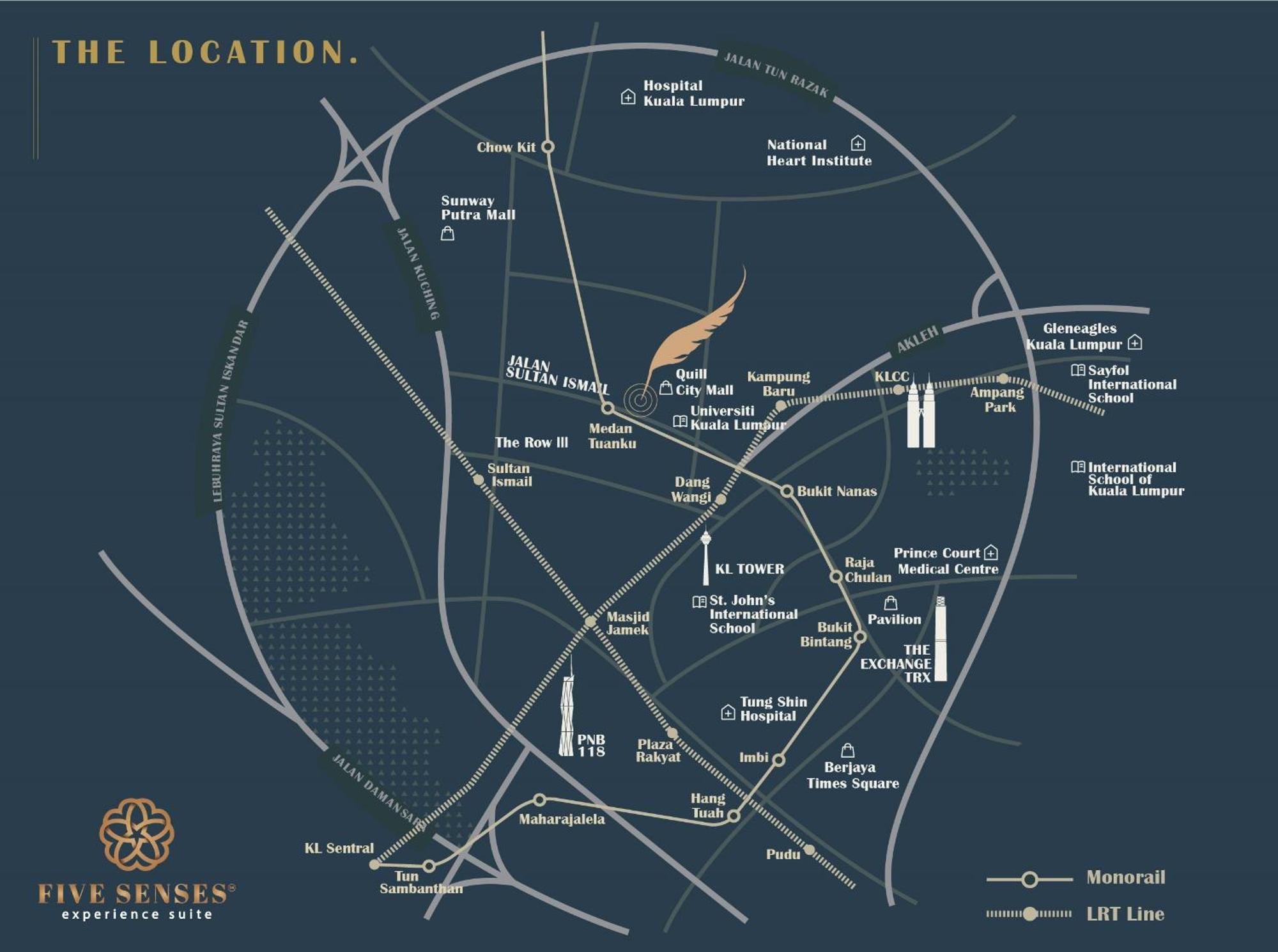 Quill Residences Kuala Lumpur, Five Senses Eksteriør billede
